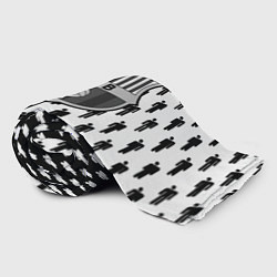 Плед флисовый Barcelona спортивный паттерн, цвет: 3D-велсофт — фото 2