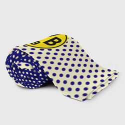 Плед флисовый Borussia точки текстура, цвет: 3D-велсофт — фото 2