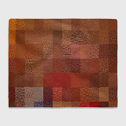 Плед флисовый Палитра осени, цвет: 3D-велсофт