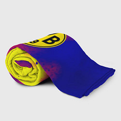 Плед флисовый Borussia космические краски, цвет: 3D-велсофт — фото 2