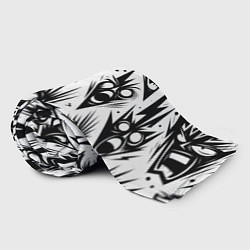 Плед флисовый Свирепые мордочки - паттерн, цвет: 3D-велсофт — фото 2