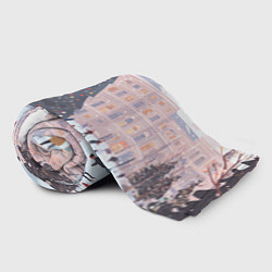 Плед флисовый Новогодний каток у елки, цвет: 3D-велсофт — фото 2