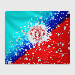 Плед Манчестер Юнайтед неон