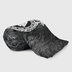 Плед флисовый Символ валькнут, цвет: 3D-велсофт — фото 2