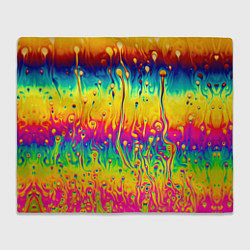 Плед флисовый Tie dye, цвет: 3D-велсофт