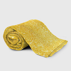 Плед флисовый Золото, цвет: 3D-велсофт — фото 2