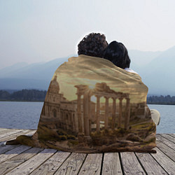 Плед флисовый Римское солнце, цвет: 3D-флис — фото 2