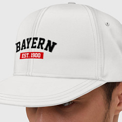 Кепка-снепбек FC Bayern Est. 1900, цвет: белый