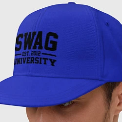 Кепка-снепбек Swag University, цвет: синий