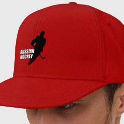 Кепка-снепбек Russian Red Hockey, цвет: красный