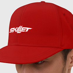 Кепка-снепбек Skillet, цвет: красный