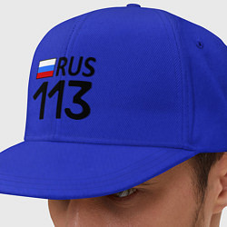 Кепка-снепбек RUS 113, цвет: синий