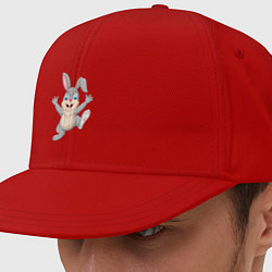 Кепка-снепбек Running Rabbit, цвет: красный