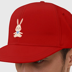 Кепка-снепбек Good bunny, цвет: красный