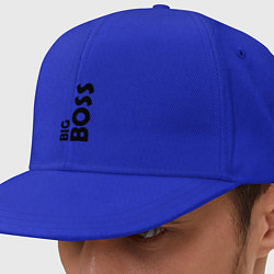 Кепка-снепбек BIG BOSS - темная, цвет: синий