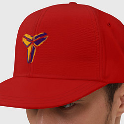 Кепка-снепбек Kobe logo, цвет: красный