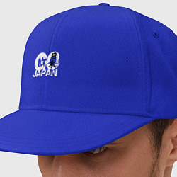 Кепка-снепбек Go Japan - motto, цвет: синий