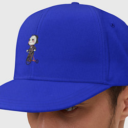 Кепка-снепбек Saw bike, цвет: синий