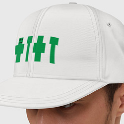 Кепка-снепбек Скины Майнкрафт, цвет: белый