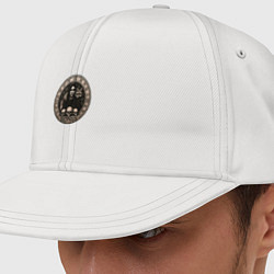 Кепка-снепбек Bones с лисой и черепами, цвет: белый