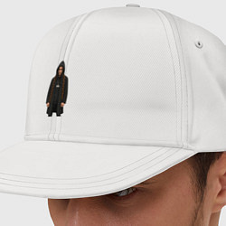 Кепка-снепбек Bones с огромной цепью, цвет: белый