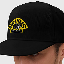 Кепка-снепбек HC Boston Bruins Label, цвет: черный