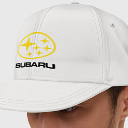 Кепка-снепбек Subaru Logo, цвет: белый