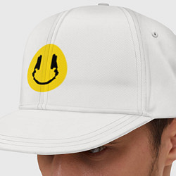 Кепка-снепбек Smile Music, цвет: белый