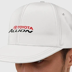 Кепка-снепбек Toyota Allion, цвет: белый