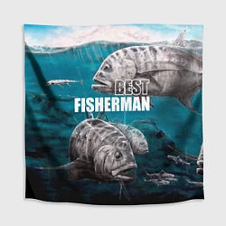 Скатерть для стола Best fisherman, цвет: 3D-принт