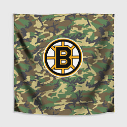 Скатерть для стола Bruins Camouflage, цвет: 3D-принт