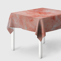 Скатерть для стола Розовый мрамор - Венец, цвет: 3D-принт — фото 2