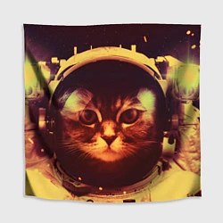 Скатерть для стола Кот космонавт, цвет: 3D-принт