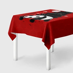 Скатерть для стола Panda Warrior, цвет: 3D-принт — фото 2