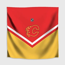 Скатерть для стола NHL: Calgary Flames, цвет: 3D-принт