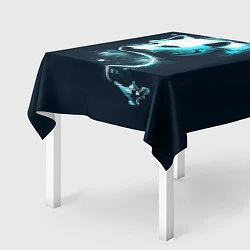 Скатерть для стола Галактический волк, цвет: 3D-принт — фото 2