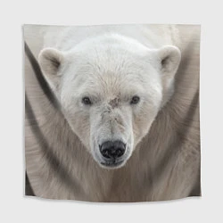 Скатерть для стола Белый медведь, цвет: 3D-принт