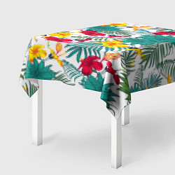 Скатерть для стола Тропический узор, цвет: 3D-принт — фото 2