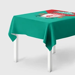 Скатерть для стола Liverpool: Green style, цвет: 3D-принт — фото 2