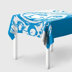 Скатерть для стола Гагарин: CCCP, цвет: 3D-принт — фото 2