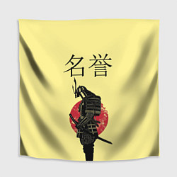 Скатерть для стола Японский самурай (честь), цвет: 3D-принт