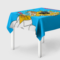 Скатерть для стола Trasher Homer, цвет: 3D-принт — фото 2