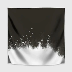 Скатерть для стола Ночная полянка, цвет: 3D-принт