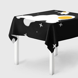 Скатерть для стола Космические яйца, цвет: 3D-принт — фото 2