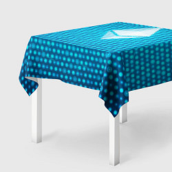 Скатерть для стола Blue Ethereum, цвет: 3D-принт — фото 2