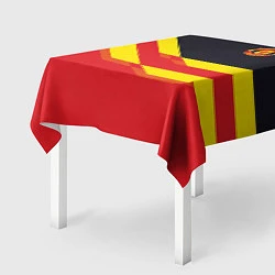 Скатерть для стола Man United FC: Red style, цвет: 3D-принт — фото 2