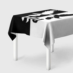 Скатерть для стола HU: Black & White, цвет: 3D-принт — фото 2