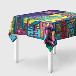 Скатерть для стола Токио сити, цвет: 3D-принт — фото 2