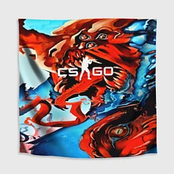 Скатерть для стола CS:GO Beast Rage, цвет: 3D-принт
