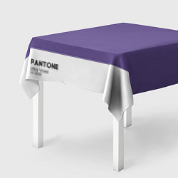 Скатерть для стола Pantone: Ultra Violet, цвет: 3D-принт — фото 2